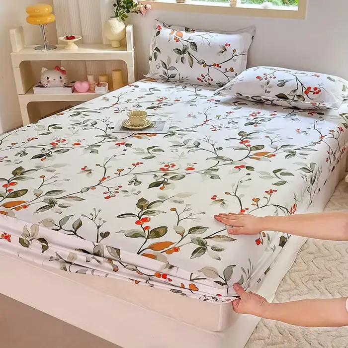 Parure de lit imprimée 3 pièces, douce et confortable, adaptée à la chambre à coucher, une chambre d