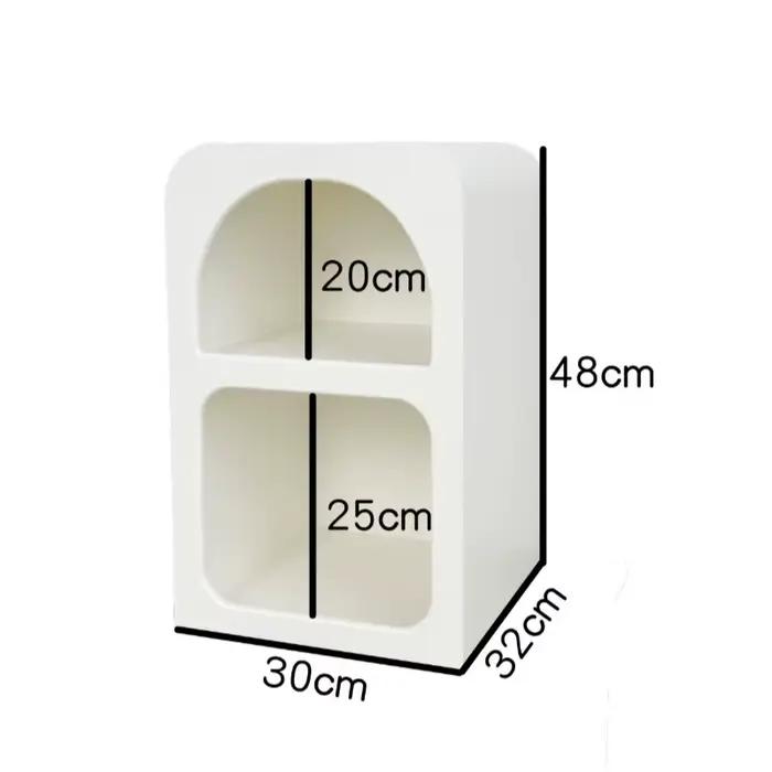 Organisateurs de tables de chevet pour chambre d'enfants, compartiment caché, rangement moderne, Tab