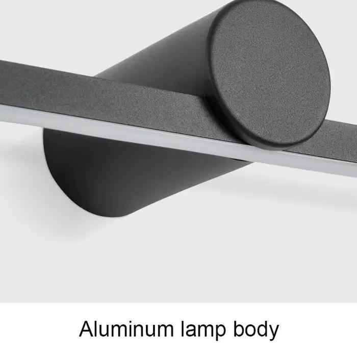 Miroir applique nordique moderne mur LED lumière simplicité appliques éclairage intérieur chambre dé
