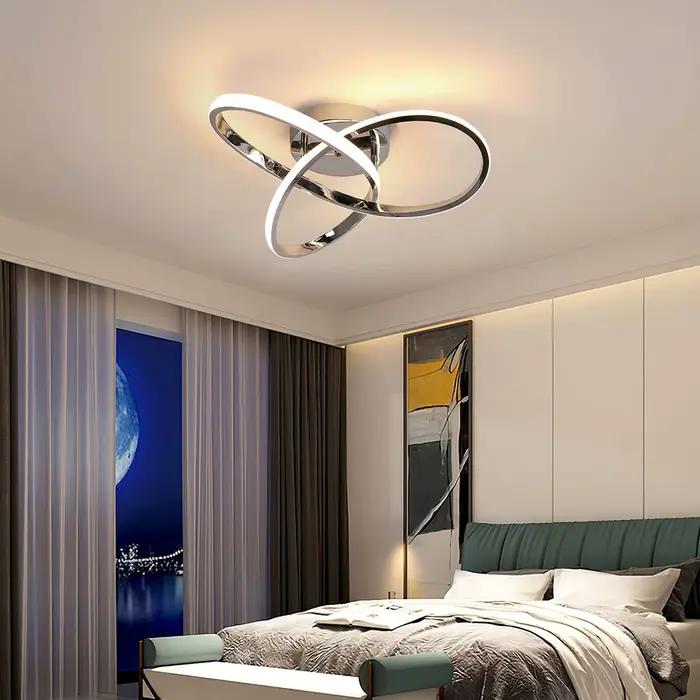 Plafonnier réglable, plafonnier LED 36W avec télécommande pour salon, couloir, cuisine salle de bain