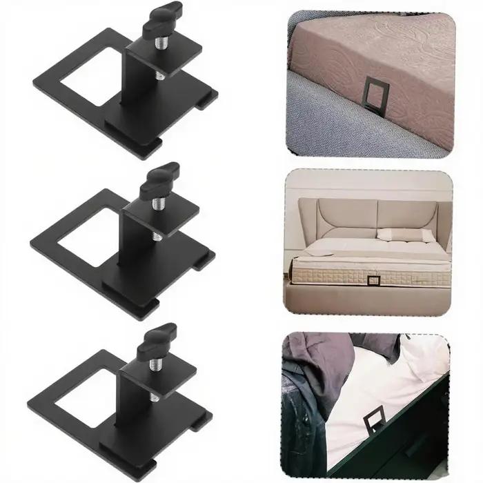 Joints de matelas antidérapants, bouchon coulissant pour cadre métallique, 4 pièces, joints réglable