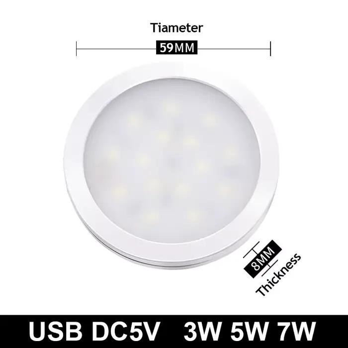 LED USB 5V LED sous armoire lumière modèle armoire vitrine étagère comptoir éclairage caravane campi