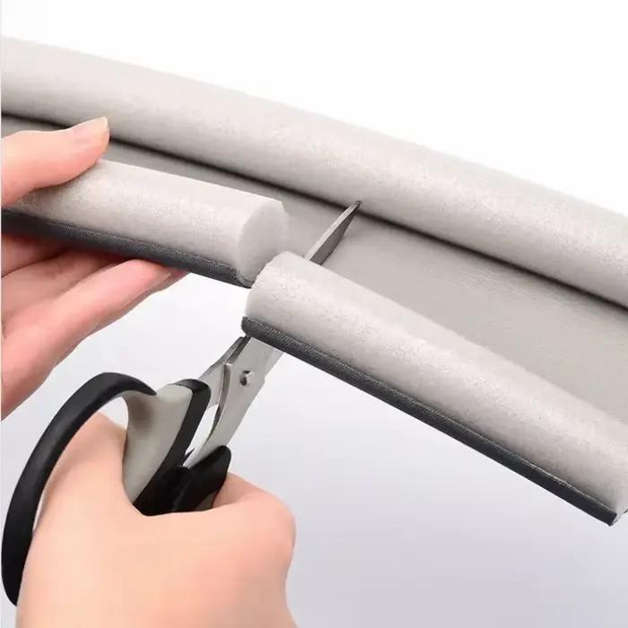 Bande d'étanchéité pour bas de porte, bouchon Flexible de réduction du bruit du vent, bloqueur d'éta