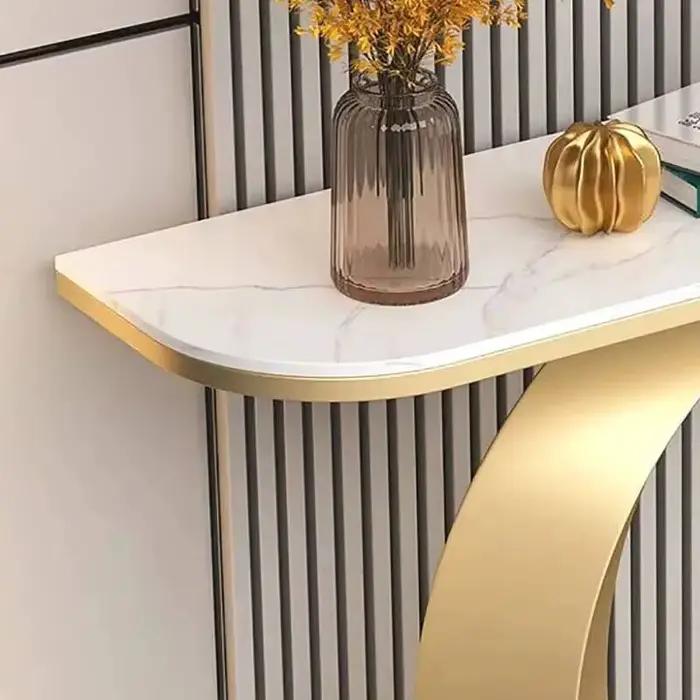 Tables consoles de style bohème, design simple et épuré, gain de place, personnalité, meubles de sal