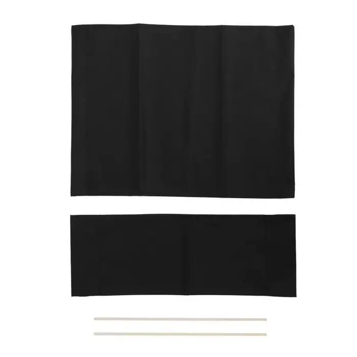 Kit de housses de siège et de dossier en toile beige, remplacement de chaise de réalisateur décontra