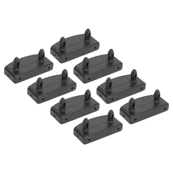 Fixateur de couverture de lattes de lit en acier inoxydable, boucle de lit, accessoires de meubles s