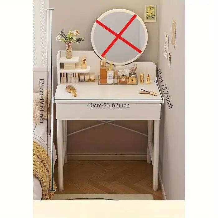 Commode chambre simple moderne petit appartement table de maquillage table de maquillage coiffeuse p