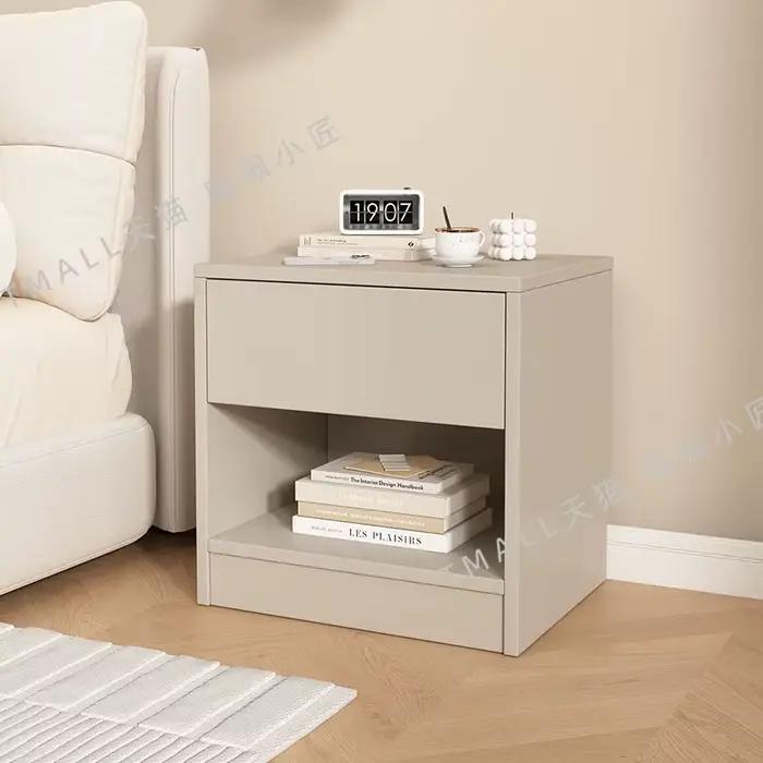 Table de chevet avec application/verrouillage de carte magnétique, casier de rangement, table de che