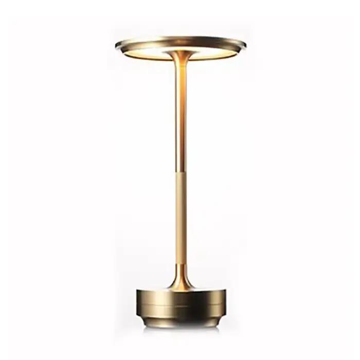 Lampe de chevet pour chambre à coucher, chargeur USB, lampe de table LED tactile, tricolore, gradati