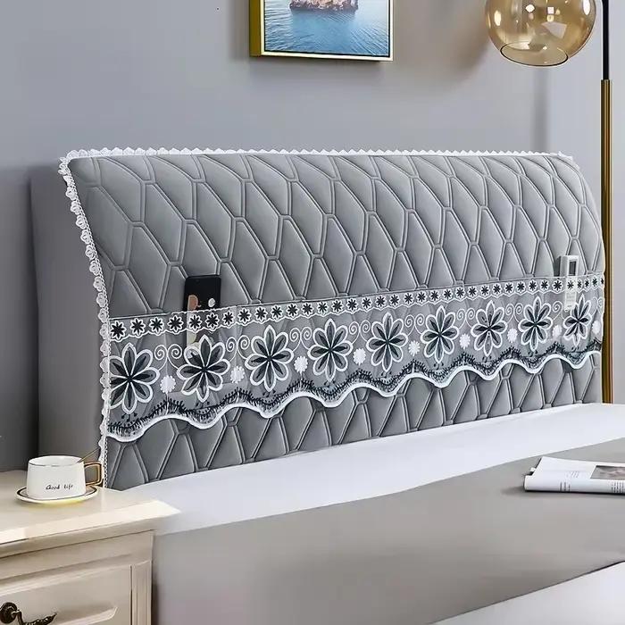 Juste de protection rembourrée en coton pour planche de sauna, tissu pour tête de lit, bois massif,