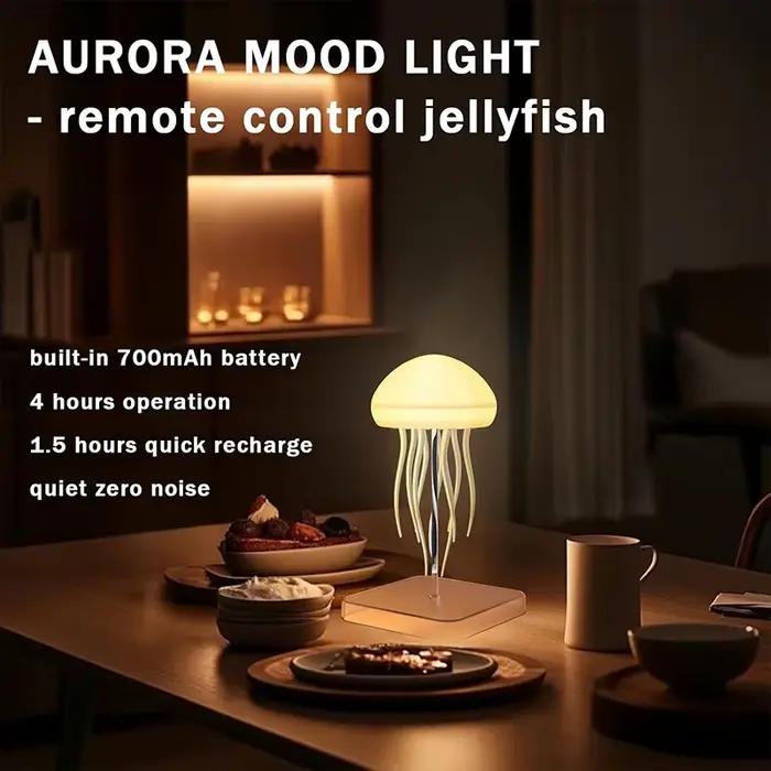 Lampe méduse LED avec 9 tentacules, 2 Modes de fonctionnement, batterie Ultra longue durée, effets d