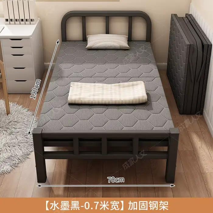 Lit pliant sur le sol, matelas abordable, gain de place, lit de liquidation, portable pour adultes,