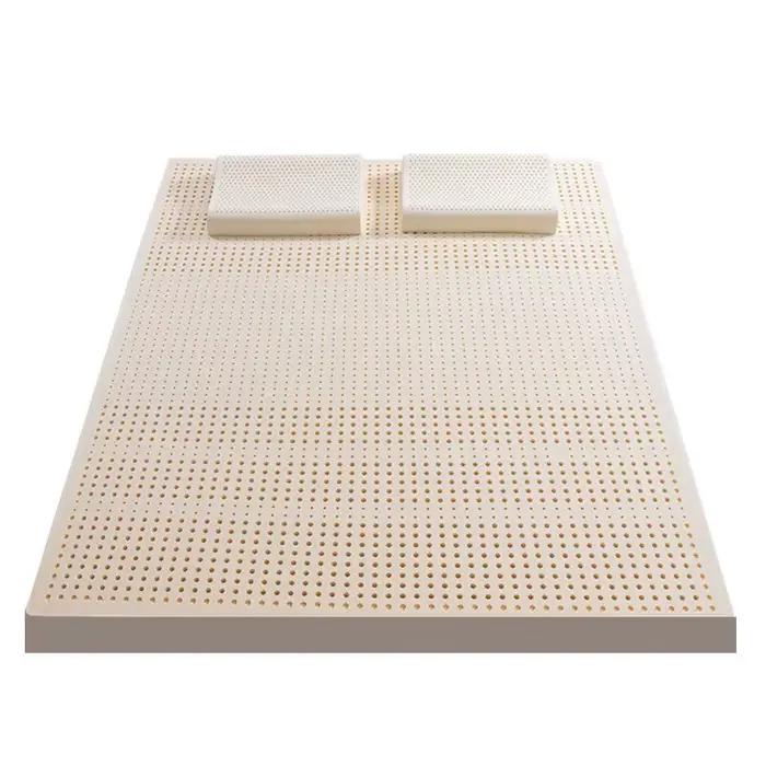 Matelas en latex naturel 100% thaïlandais, liquide, pour la maison, simple, double, avec housse, Kin