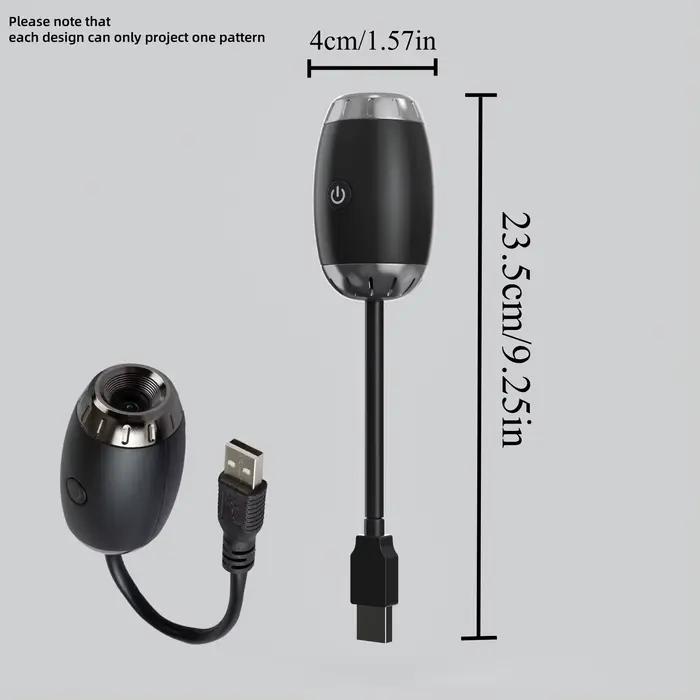 Projecteur USB Ciel Étoilé, Nouvelle Lampe d'Ambiance Mini pour Voiture et Maison, Éclairage d'Ambia