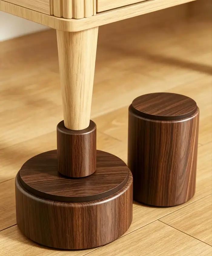 Accessoires de surélévation pour table de chevet OD