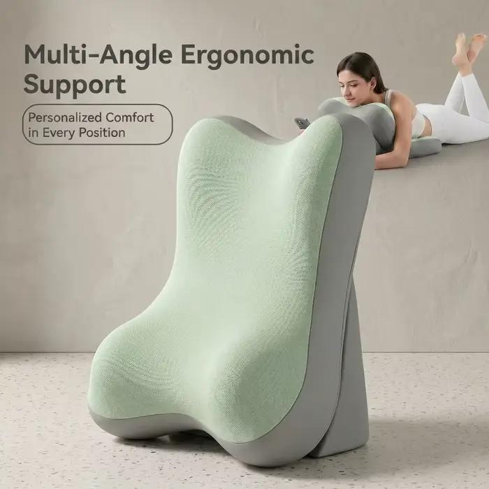 Coussin de lit ergonomique en mousse à mémoire de forme