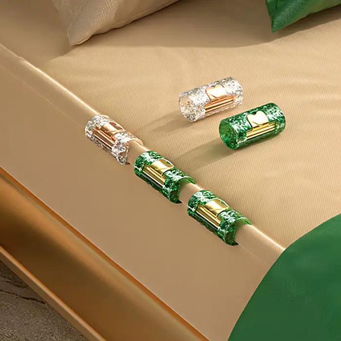 Attache-draps, un clip fixe pour draps qui empêche le glissement et la chute