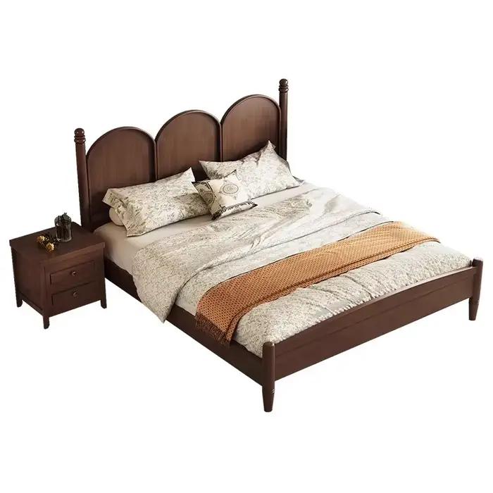 Lit de chambre nordique Queen Size