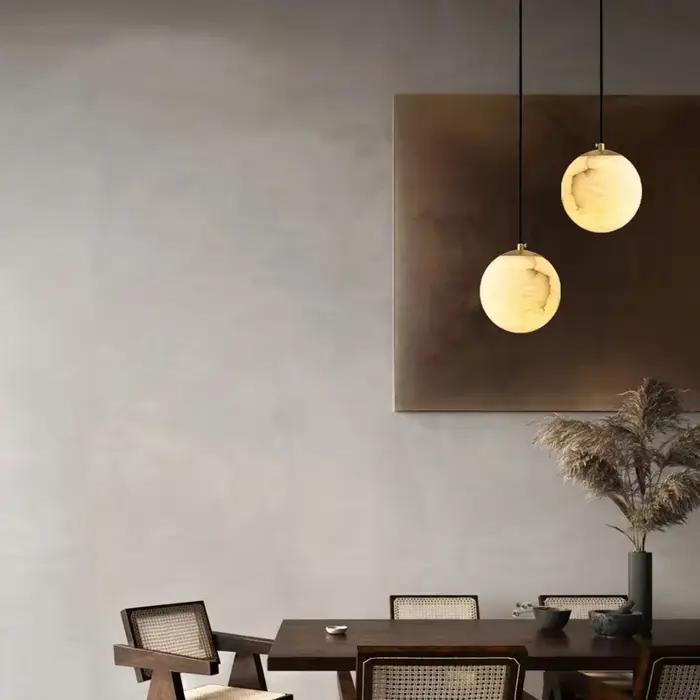 Lampe de chevet design nordique post-moderne haut de gamme