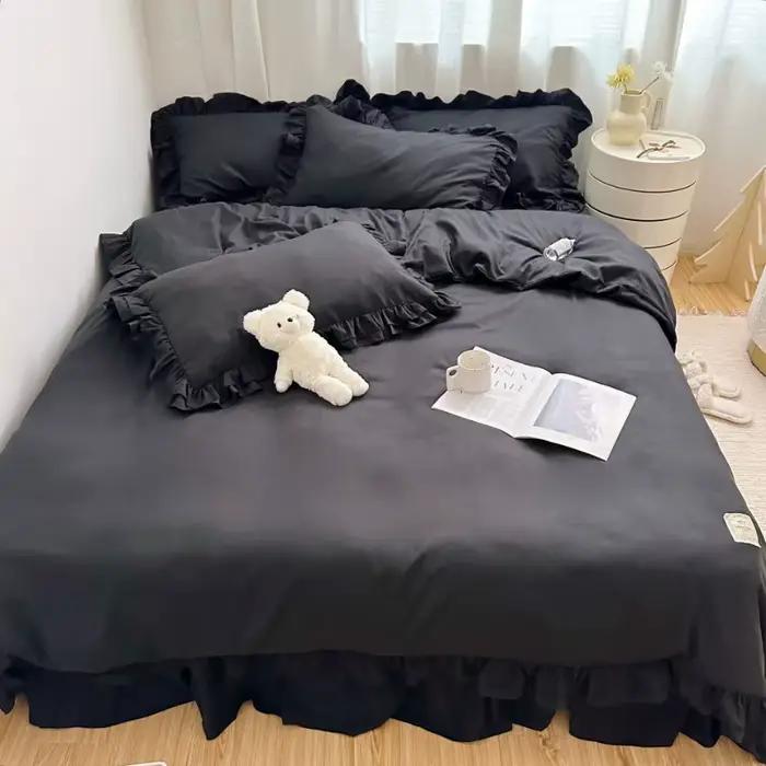 Parure de lit européenne simple pour grande famille