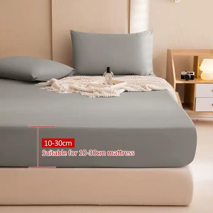 Housses de matelas imperméables de couleur unie