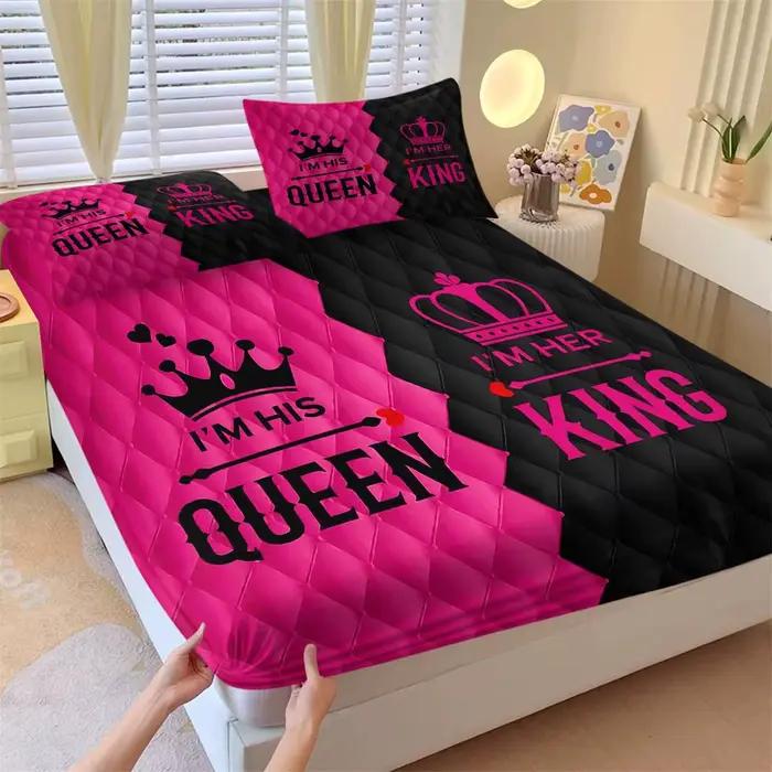 Parure de lit King and Queen « Je suis sa reine