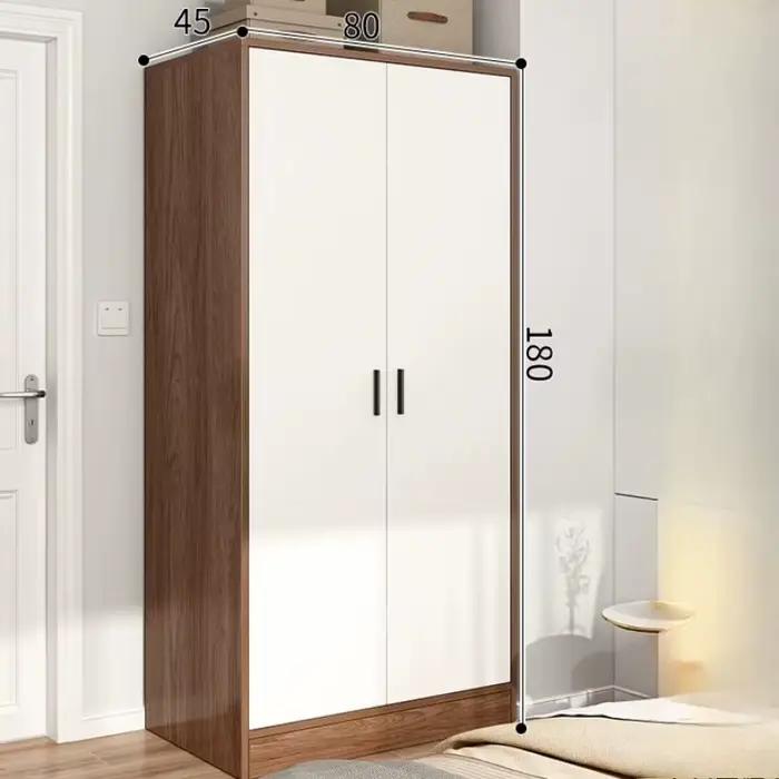Armoire étroite de style rétro