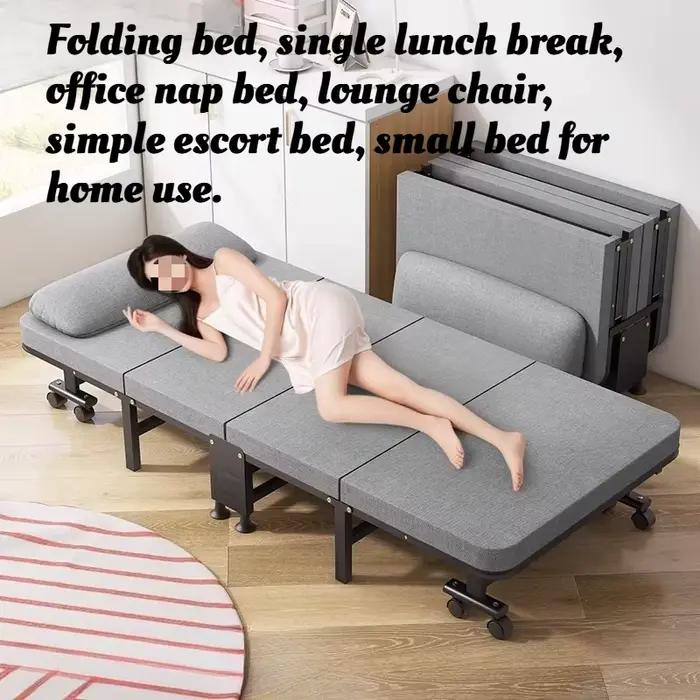 Lit pliant simple pour adulte