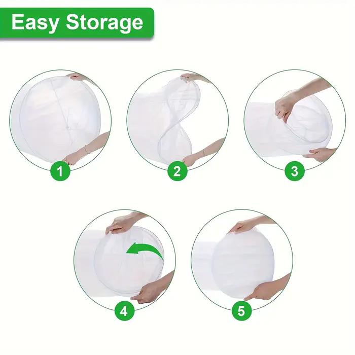 Moustiquaire de lit en forme de dôme - Filet anti-insectes à couverture complète