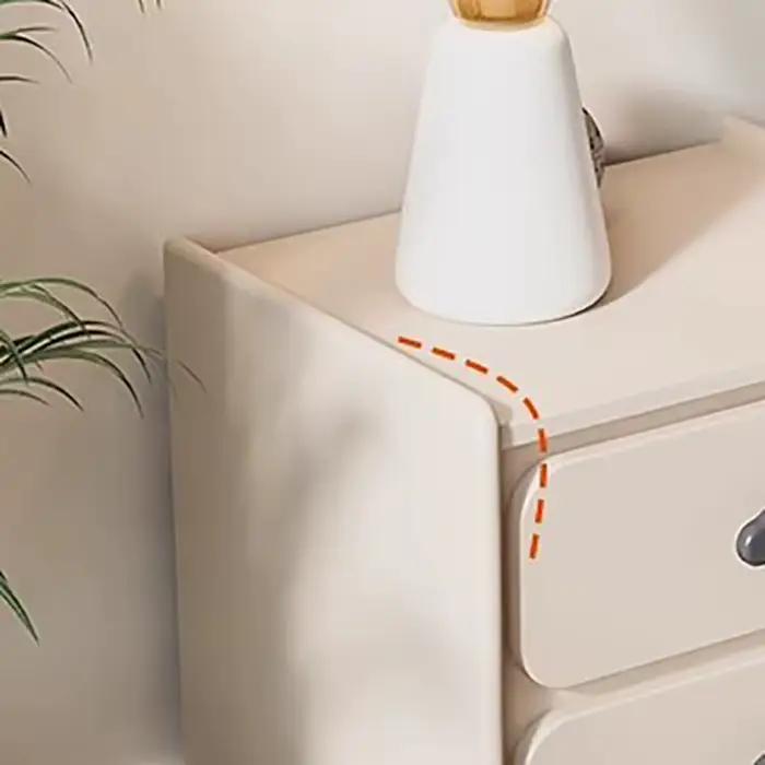 Beauté mignon tables De chevet avec rangement Glam minimaliste à la mode