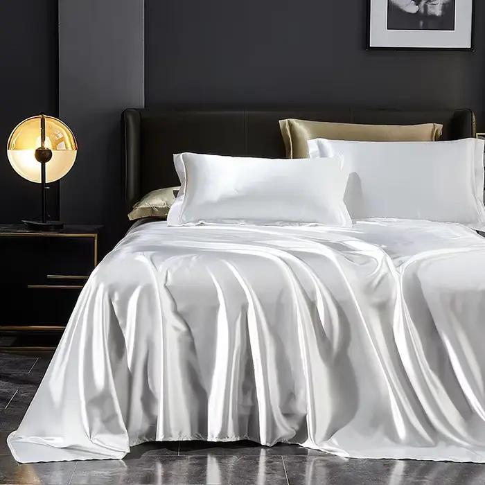 Parure de lit 100% soie Pure