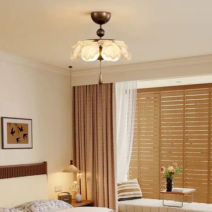 Plafonnier LED de chambre médiévale