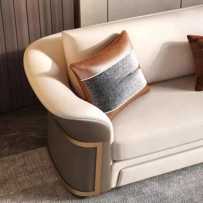 Expérience élégance Comt canapé inclinable de luxe moderne