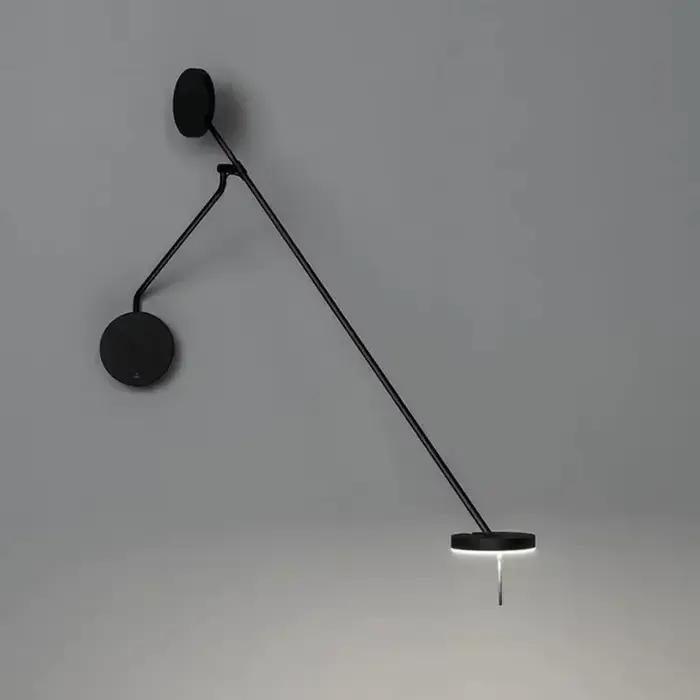 Applique murale noire design pour chambre et bureau