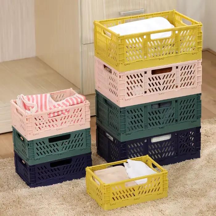 Panier de rangement pliable