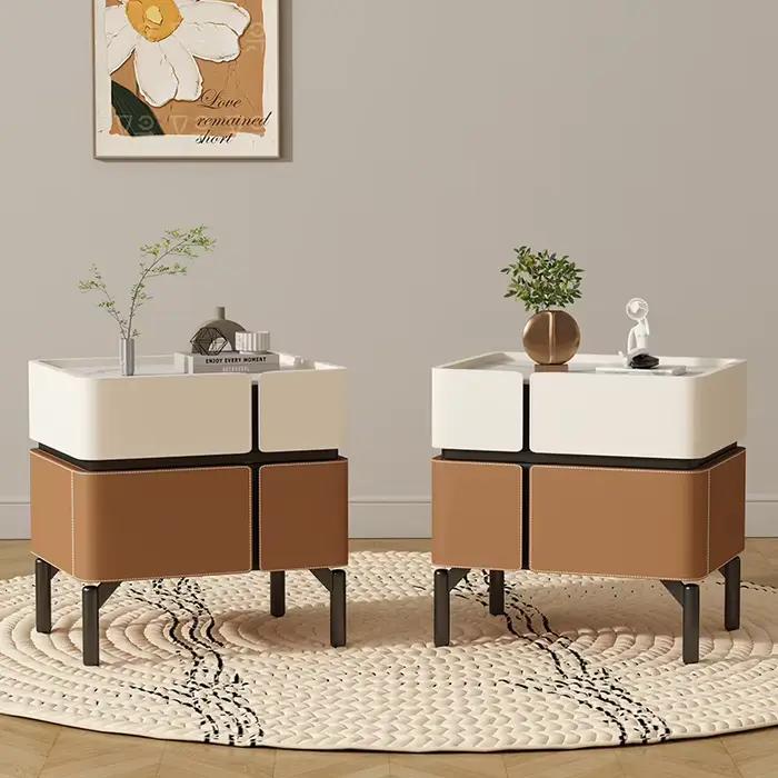 2 ensemble De Table De chevet peu encombrante