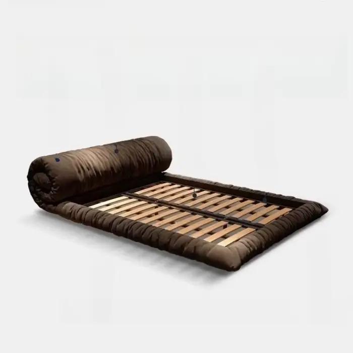 Chambre principale lit minimaliste européen noir tables de chevet lit filles salon Muebles Para dortoir maison accessoires