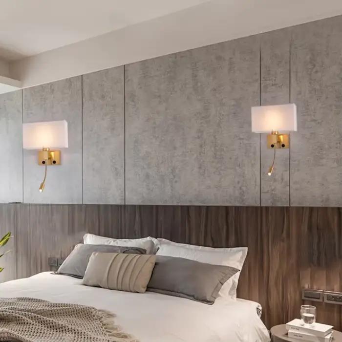 Applique Murale Moderne en Tissu