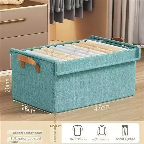 Boîte de rangement pour vêtements de grande capacité