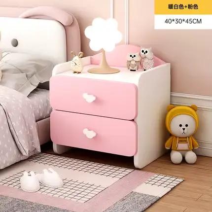 Table de chevet petite belle chambre moderne Simple armoire