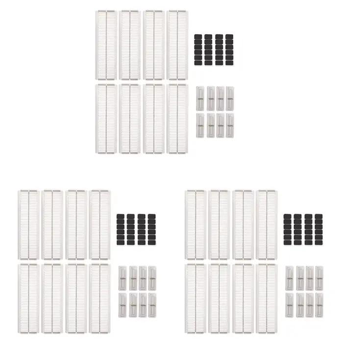 24 pièces séparateurs de tiroir réglables bricolage armoire de rangement partiition diviseur pour désordre cuisine