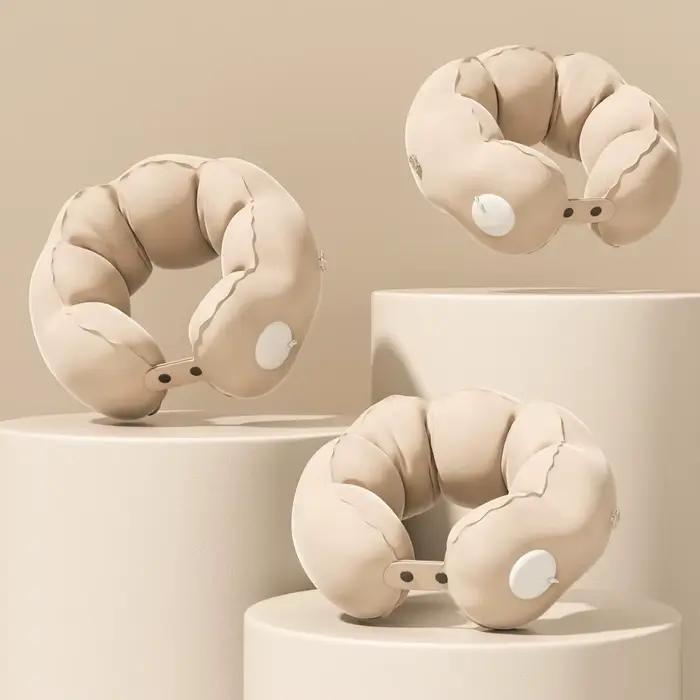 Oreiller nuage en forme de U pour un rangement facile des oreillers de cou de chaise de bureau