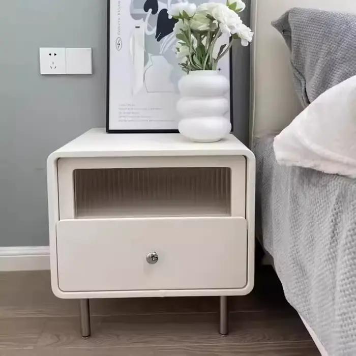 Pieds en métal tables De nuit uniques minimaliste esthétique moderne luxe