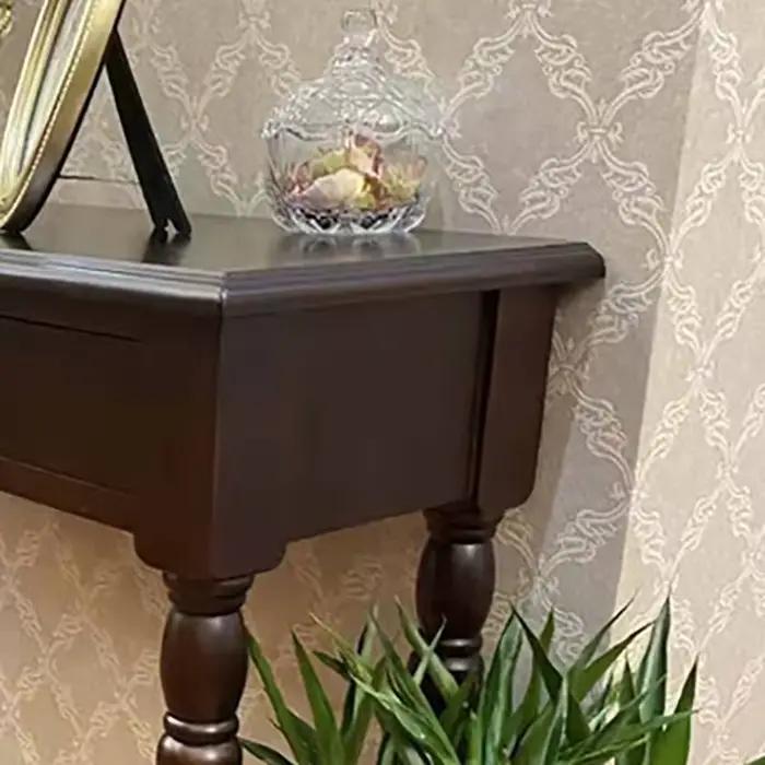 Tables de console rétro américaines avec tiroirs