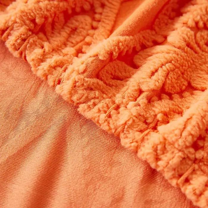 Housse de tête de lit en rotin jacquard stéréo entièrement enveloppante