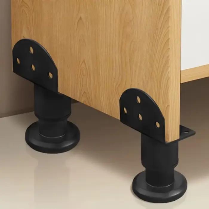 Pieds de meuble en métal réglables pour armoire