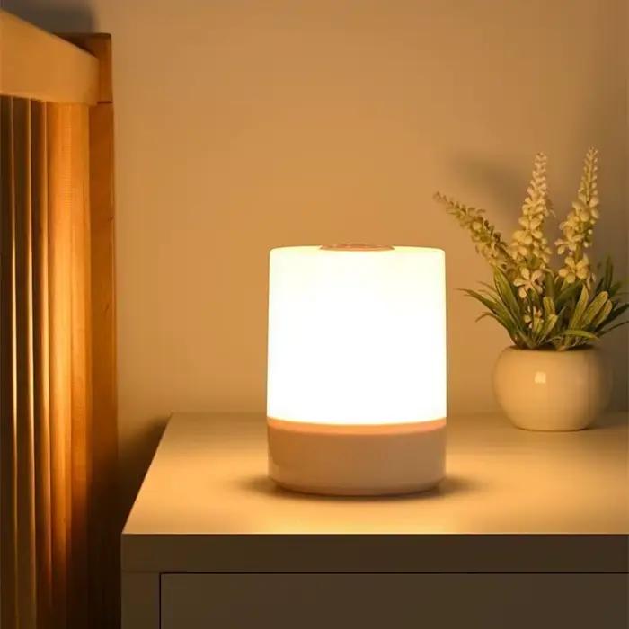 Chevet Led veilleuses Dimmable charge bureau lampes de nuit chambre