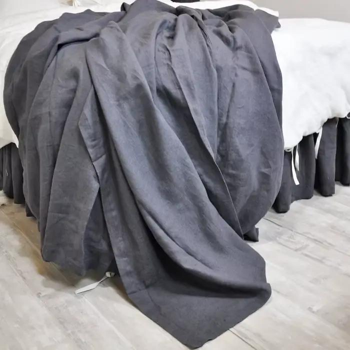 Drap de lit en lin pur 100%