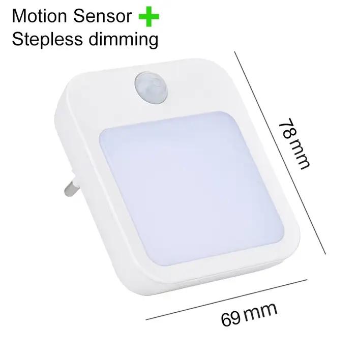 Veilleuse avec capteur de mouvement et lumière LED