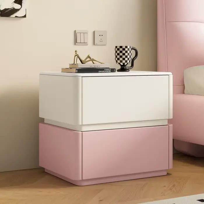 Table De chevet peu encombrante légère De luxe avec tiroirs